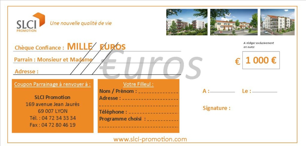 chèque 1000euros