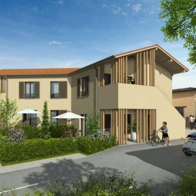 Programme immobilier, à Pommiers dans le Rhône. Appartements neuf. Maisons neuves. SLCI Demeures. 3